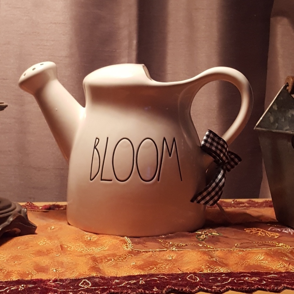 Rae Dunn Watering Can Bloom Pitcher - Picture 1 of 4